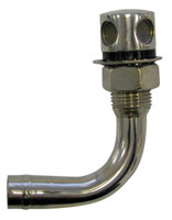 Вентиляционная головка топливного бака с изгибом, 19 мм