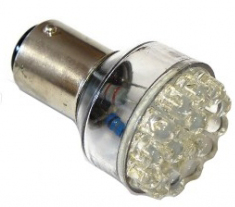 Лампочка светодиодная 19 диодов, BAY15D
