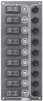 Панель выключателей SP9 Ultra, серая