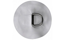 Кольцо D-образное, серое, 125 мм