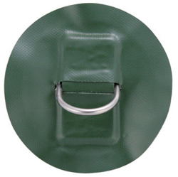 Кольцо D-образное, зеленое, 128 мм