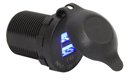 Розетка-USB х 2 с подсветкой 12/24 В, 5В/2,4 и 2,4 А, крышка