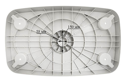 Стол прямоугольный 460х760мм