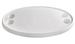 Стол овальный, 457*762 мм (4 подстак.)